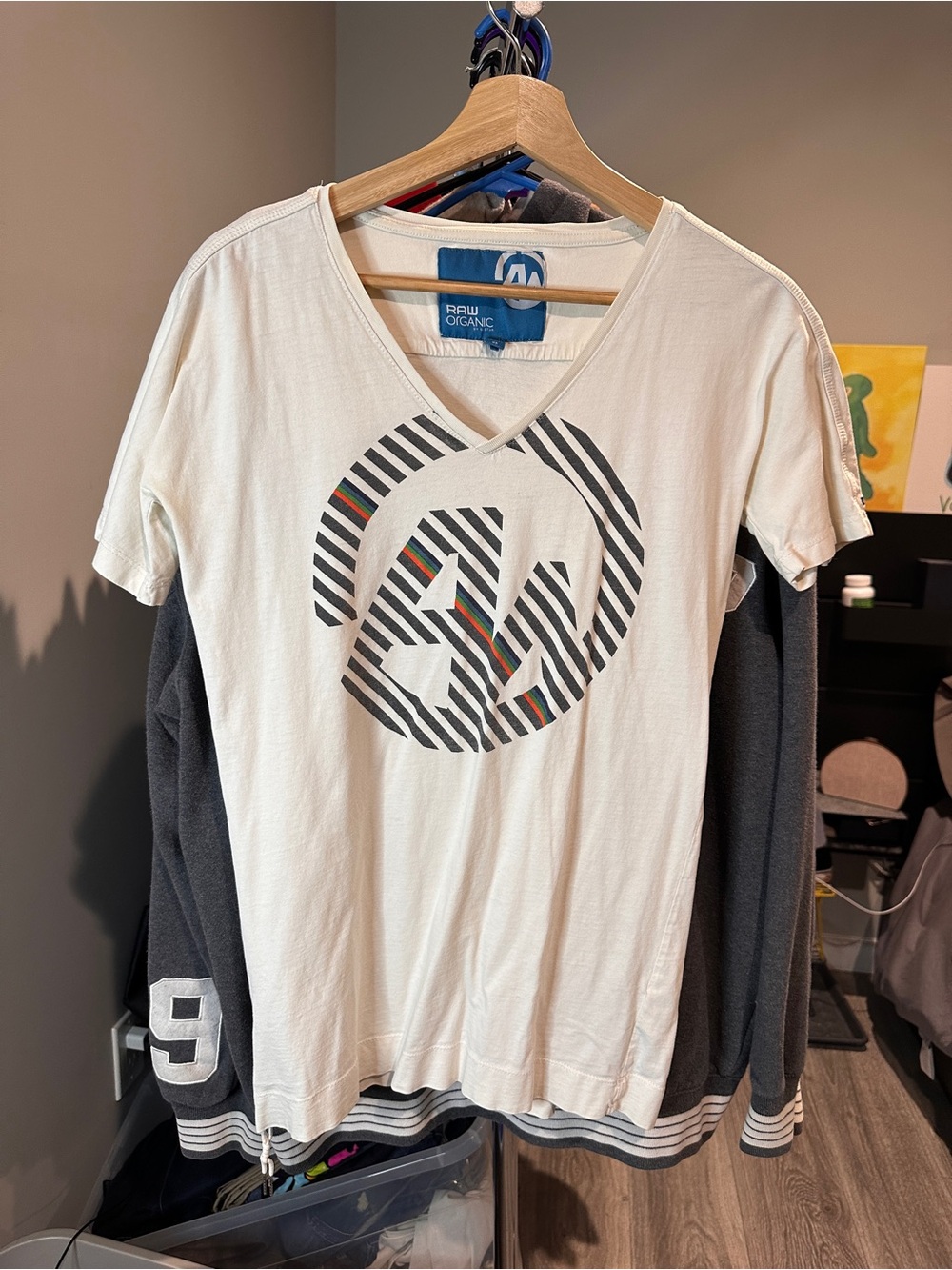 G-Star Raw Organic Men’s V-Neck T-Shirt Size XS Pre-Owned